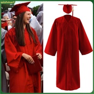 [WM]  High Absorption Doctoral Suit Academic Gown Set Graduation Gown Cap Tassel Set 2025 Unisex Aca