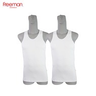 Áo thun ba lỗ nam Freeman - Viền áo mỏng - Chất liệu cotton ASF207 [Combo 2]