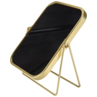 Vanity Makeup Mirror with Metal Stand 360 Degree Swivel Desktop Tabletop Mirror