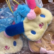 Usahana And Maroncream Drawstring Bag