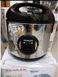 MAGIC COM SANKEN 2 LITER STANLESS stell / RICE COOKER SANKEN SJ-3030BK PANCI STANLESS STELL SJ 3030B