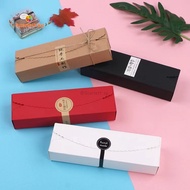 20pcs/lot (23*7*4cm) Kraft Gift Long Boxes Paper Handmade Candy /Chocolate Packing Box Blank Storage DIY Wedding Cake Boxes