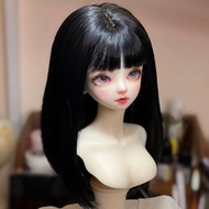 New 14 BJD Doll Head Resin Material Lovely Girl Doll Head DIY Doll Accessories No Makeup Doll Toys Gifts