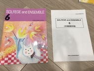 YAMAHA音樂SOLFÈGE and ENSEMBLE 6 一書一手冊一CD