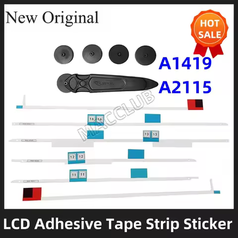Adhesive Tape Strip Sticker + Opening Wheel Tool Kit for iMac 27' A1419 (2012-2015) A2115(2017-2020)