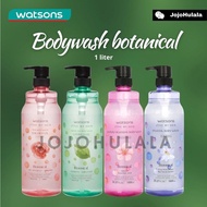 Watson Watsons Botanical Body Wash Shower Bath Sabun Love My Skin Rose Freesia Cherry Blossom Lavend