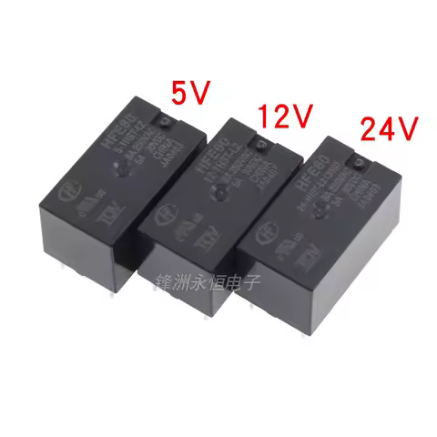 1PCS Magnetic Latching Relay HFE60-5-1HST-L2 HFE60-12-1HST-L2 HFE60-24-1HST-L2 6PIN 8A