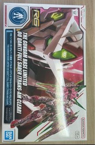 高達模型 00 1/144 RG Quant full saber Trans-am clear
