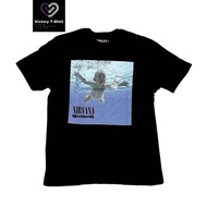 เสื้อยืด NIRVANA NEVERMIND สีดำ ของแท้ 100%‼️