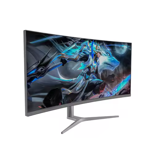 37.5Inch Ultra Wide Gaming Monitor 3840x1600 100Hz Curved R2300 Gaming Monitor 4K Desktop Esports Co