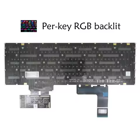 Swedish Finnish Danish NE Keyboard for Lenovo Legion Slim 7 16IRH8, 7 16APH8 82Y4, Legion Slim 7i 16