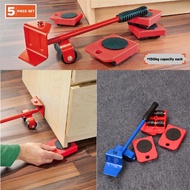 FURNITURE LIFTER 4 Wheeled Furniture Mover Roller + Wheel Bar Furniture Transport Lifter | Pengangka