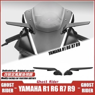 HF MopeiFOR YAMAHA YZF R1 R6 R7 R9 Motorcycle Blade Wing Rear View Mirror CNC Aluminum Sport Racing 