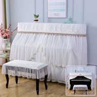Nordic Piano Cover High-End Full Cover Light Luxury Piano Cover American Piano Cloth European Cover Princess Dust Cover