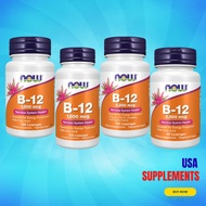 USA Supplements | NOW Foods, B-12 ( Supports Energy Levels & Nervous System Support )