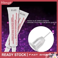 Henye 17g Jewelry Glue Needle Simple To Use Cement For Beads Adhesive DIY Rhinestone Stick for Repai