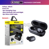 Wireless #Bluetooth AWEI TWS T13  5.0 In Ear Earphone With Charging Case