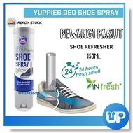 Yuppies Deo Shoe Spray Refresher 150ml Pewangi Kasut Spray Deodorizers Yuppies Deo Kasut Spray
