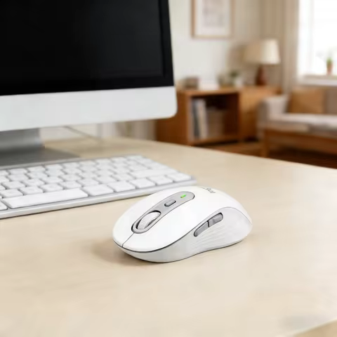 Logitech M750 Wireless Mouse, Silent Bluetooth Mouse with SmartWheel, 24-Month Battery, for PC/Mac/L