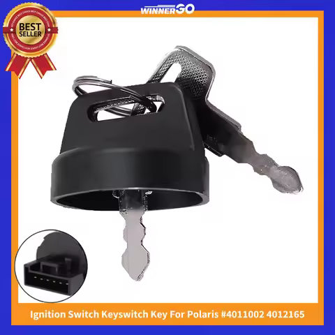 6pin UTV Ignition Switch Key Switch For Polaris RZR Ranger XP 570 800 900 1000 Replaces Part 4011002