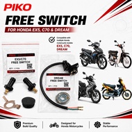 PIKO Free Switch for EX5 C70 EX5DREAM W100 W110 Dash125 RS150 RSX150 Motorcycle Parts Malaysia Spare