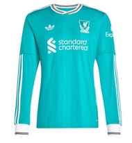 (โปรโมชั่นส่วนลด)25-26 adidas football jersey Liverpool home away second away long sleeved jersey fo