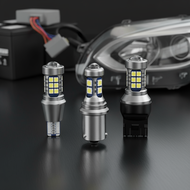 1 Car LED Brake Light T20 7440/1156 T15 Tail Flashing Rear Stop Light LED Bulb