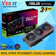 Asus ROG Strix Gaming GeForce RTX4060Ti OC Edition 16GB GDDR6 Graphics Card (ROG STRIX RTX4060Ti-O16