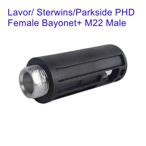 Car Wash Gun Adapter M22 For Extension Wand LAVOR Sterwins Champion Vax Craftsman Deko Parkside Brig