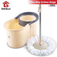 Nfd GM Bear Ultra Mop Floor Mop Tool 1353 - Spin Mop Beige