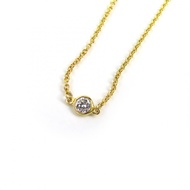 成色極佳，TIFFANY & Co. Tiffany Elsa Peretti By the Yard 三件組鑽石 750（黃金）項鍊，41厘米，重1.85克，女士款