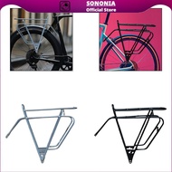 SONONIA Foldable Bicycle Rear Seat Carrier, Bicycle Rear Luggage Carrier, Seat Luggage Carrier, Raci