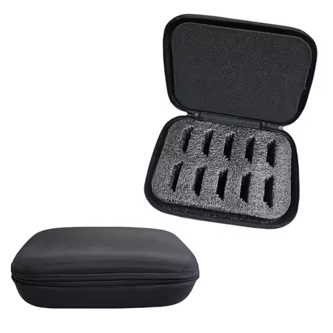 10 Blades Holder, Hair Clipper Guard Case For Andis, Oster, Wahl, Babyliss Detachable Clippers Stora