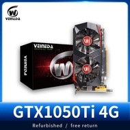 ◁VEINEDA Video Card  1050 Ti 4GB  GDDR5 128 bit Graphics Card PC Gaming GPU non RX 580 570 ❥۩