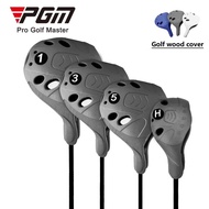 PGM TPE elastic material general size golf wood 1 3 5 hybrid club head protect cover GT025