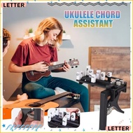 LETTER Ukulele Chord Trainer, Guitar Learning Presser Portable Guitar Chord Presser, Creativity Guit