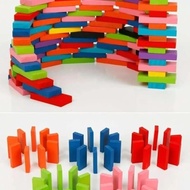 KAYU {MY} Domino Blocks 120pcs Educational Toys Colorful Children's Toys Blocks/Colorful Wooden Stac