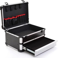 【Shop the Look】 Portable Aluminum Case Tool Box Drawer Toolbox for Mechanics Empty Large Tool Box Ha