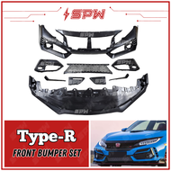 Honda Civic FC (2016-2021) Type-R FK7 Bodykit Front Bumper Rear Bumper Body Kit Type R Front Lip Sid