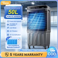 Tixx air cooler fan aircon 50L with ice box inverter Air Conditioner 80W Portable Aircon Mobile Humi