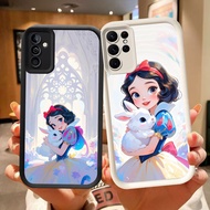 YZ-74snow White Cool Casing for Samsung A54 FE M15 S24 S25 A55 S21 A26 Ultra 5G