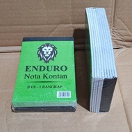1 Pack of 1 Ply Small Cash Note Books Contains 10 Pcs ENDURO