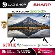 【24H Ship Out】Sharp 42 Inch AQUOS Full HD Google TV 2TC42EG1X | Android TV 42 Inch 2TC42BG1X | Netfl