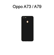 Casing Anti crack SoftCase for Oppo A73 / A79(Black Matte)
