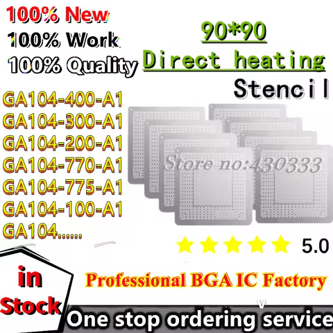 100%New GA104-400-A1 GA104-300-A1 GA104-200-A1 GA104-770-A1 GA104-775-A1 GA104-100-A1 GA104 CPU BGA 