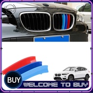 For-BMW X1 E84 2010-2015 Front Kidney Grille Decorative Parts Performance Style Grille Cover Clip Tr