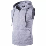 Sweater Hoodie Rompi / Hoodie Zipper Pria / Rompi Laki-Laki Dewasa / Hoodie Singlet / Jaket Pria