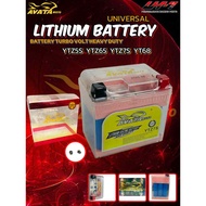 RACING BATTERY AVATA MOTO UNIVERSAL USE Lithium Ion Battery Heavy Duty YTZ5S / YTZ7S / YTZ6S / YT68 