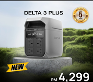 EcoFlow DELTA 3 PLUS 3 Portable Power Station | 1024WH (Surge 3600W) | 4096WH (8000W)