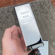 Simulation Plastic Large Size Silver Brick Wedding Opening Celebration Event Decoration Shooting Pro